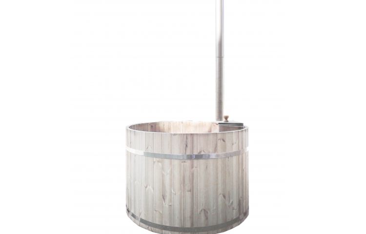 1.9 m viðarhitapottur – standardsett við aluminium