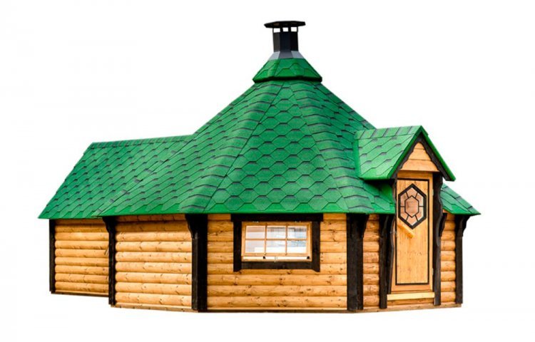 Grill smátta 16.5 m² við útbygging