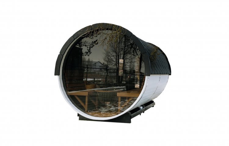 Luksus sauna tunna Ø 2.2 x 3
