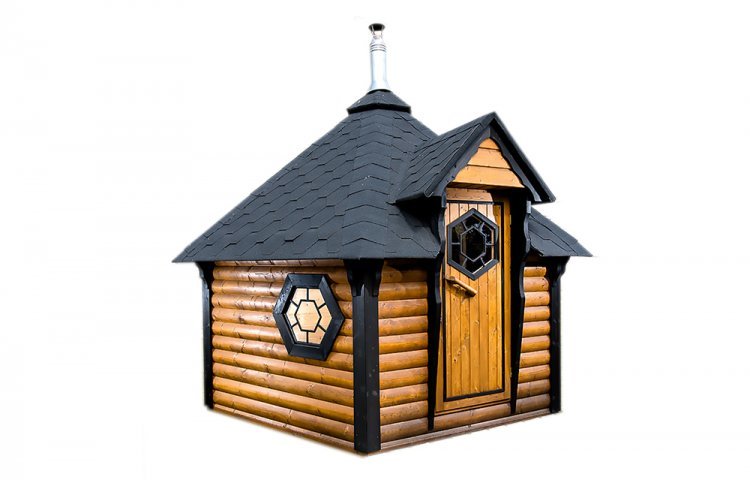 Sauna Smátta 9.2 m² við umklæðingarrúmi