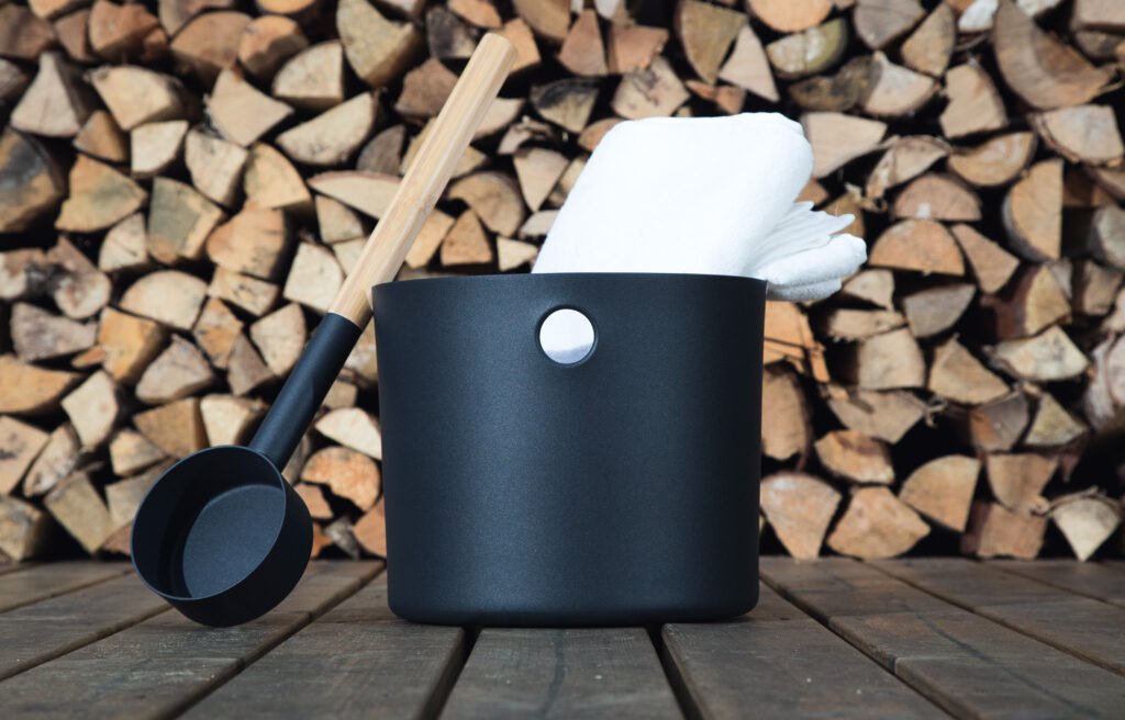 Sauna spann og sleiv - svørt
