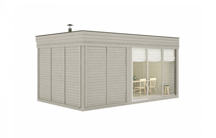 Saunakubbi 3 x 5 við stovurúmi